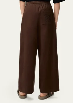 Loewex Paula's Ibiza Men's Washed Satin Wide-Leg Drawstring Pants