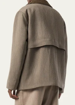 Loro PianaMen's Eiger Wool and Linen Field Jacket