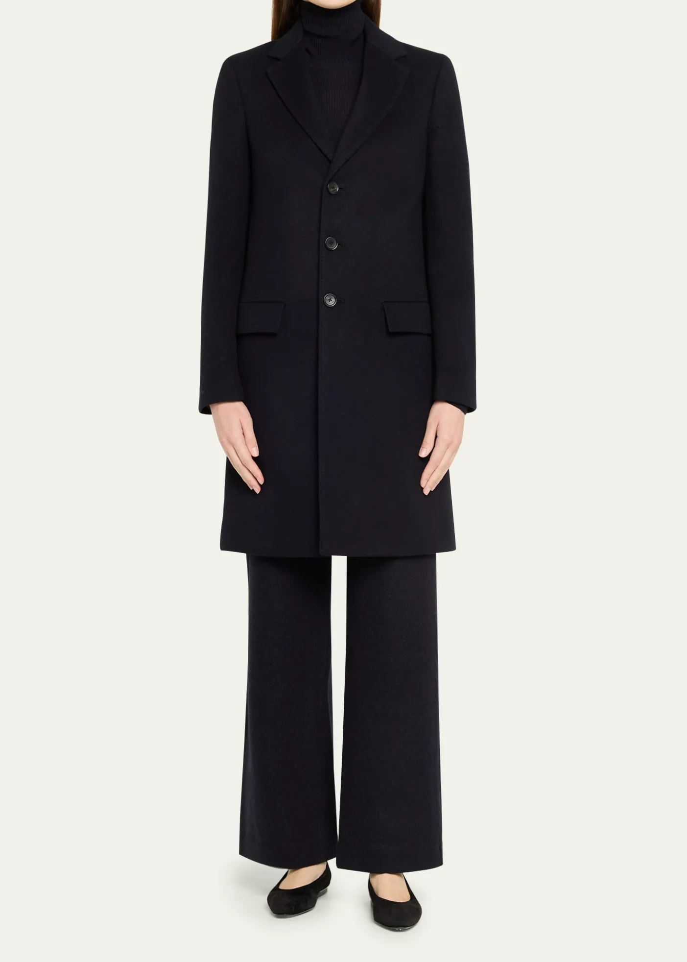 Loro PianaAlby Single-Breasted Cashmere Coat