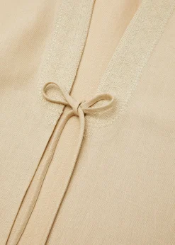 Loro PianaCarmen V-Neck Linen Cape