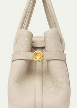 Loro PianaGhiera Small Leather Shopper Tote Bag