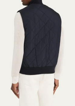 Loro PianaMen's Ampay Full-Zip Vest