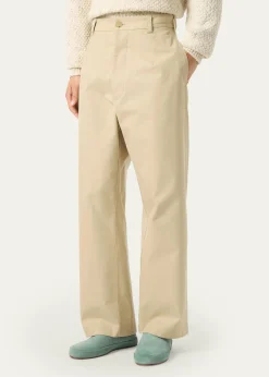 Loro PianaMen's Fuji Cotton Trouser Pants