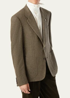 Loro PianaMen's Hedland Notch Lapel Single-Breasted Blazer