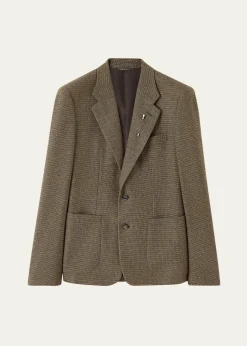 Loro PianaMen's Hedland Notch Lapel Single-Breasted Blazer