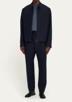 Loro PianaMen's Maurin Full-Zip Blouson