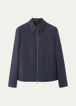 Loro PianaMen's Maurin Full-Zip Blouson
