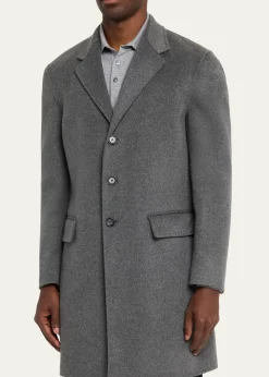 Loro PianaMen's Paolo Baby Cashmere Overcoat