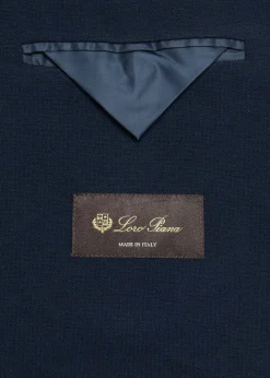 Loro PianaMen's Pique Single-Breasted Sweater Jacket