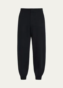 Loro PianaMen's Rio Bodro Jersey Novalis Pants