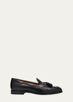 Loro PianaMen's Serge Walk Heritage Leather Tassel Loafers
