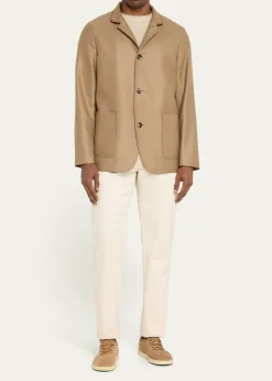 Loro PianaMen's Spagna Wool Jacket