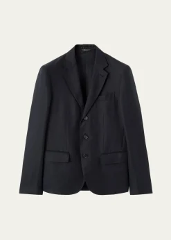Loro PianaMen's Torino Linen and Silk Blazer
