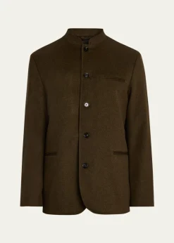 Loro PianaMen's Vienna Cashmere-Wool Jacket