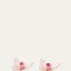 MacKenzie-ChildsRosy Check Butterfly Candle Holders, Set of 2
