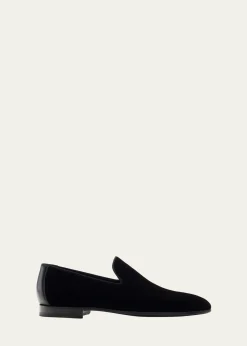 MagnanniMen's Jareth Velvet Venetian Loafers