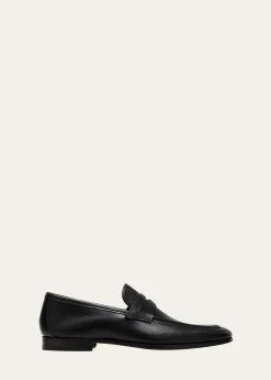 MagnanniMen's Sasso Leather Penny Loafers