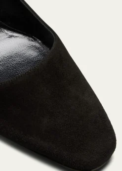 Manolo BlahnikOkkatopla Suede Block-Heel Pump