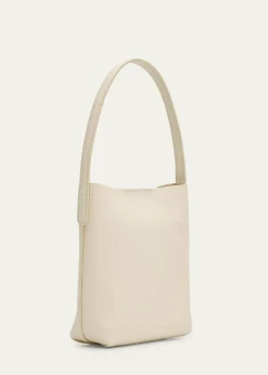 Mansur GavrielMini Everyday Cabas Leather Top-Handle Bag
