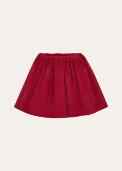 Mariella FerrariGirl's Pleated Corduroy Mini Skirt, Size 4-12