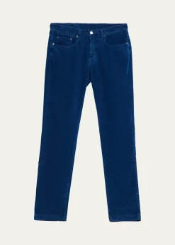 Massimo AlbaMen's Alung Baby Corduroy Five-Pocket Pants