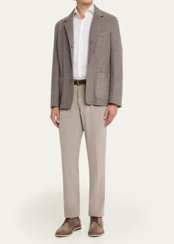 Massimo AlbaMen's Cotton Corduroy Trousers