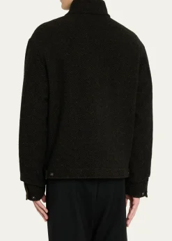 Massimo AlbaMen's Marcos Herringbone Virgin Wool Jacket