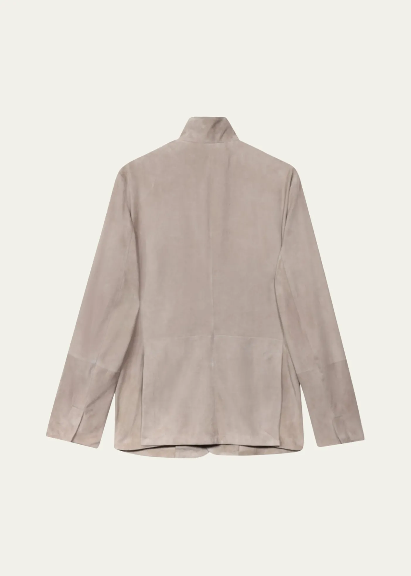Maurizio BaldassariMen's Suede Five-Snap Jacket