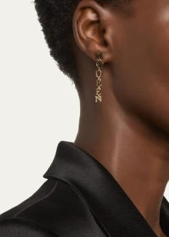 McQueenMcQueen Logo Drop Earrings