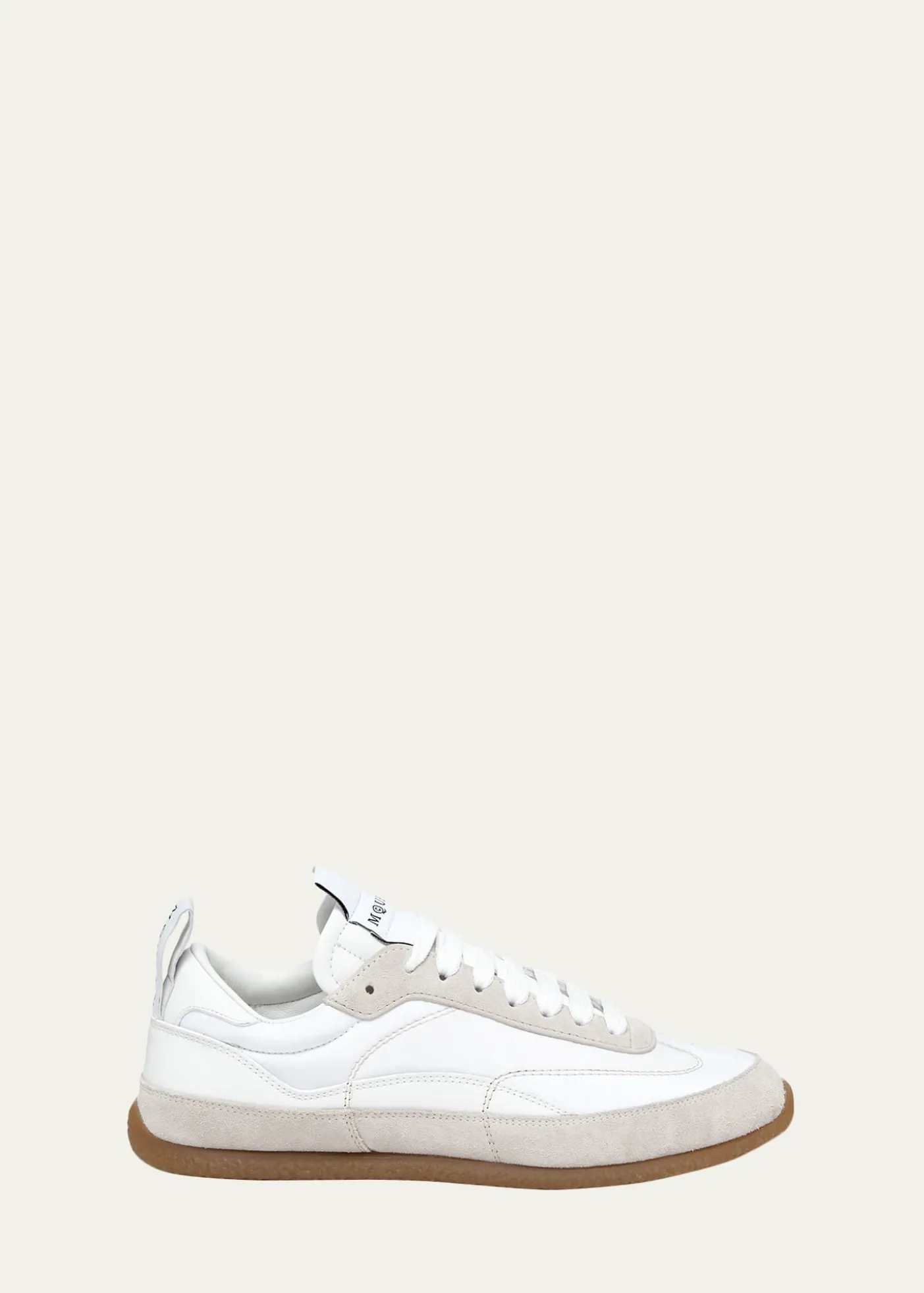 McQueenMen's EC1 Suede and Nylon Low-Top Trainers
