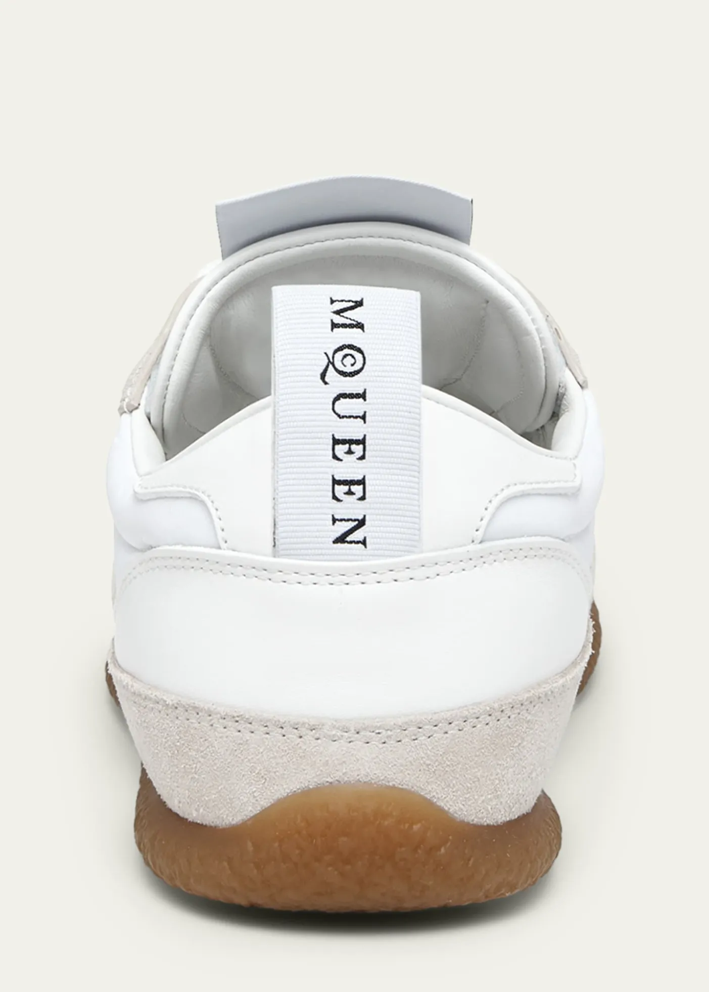 McQueenMen's EC1 Suede and Nylon Low-Top Trainers