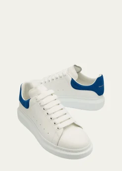 McQueenMen's Leather & Suede Oversized Sneakers