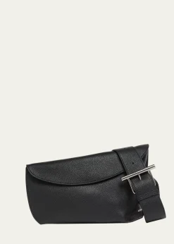 McQueenMen's Leather T-Bar Sling Bag