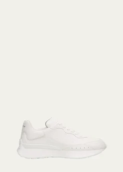 McQueenMen's Sprint Leather Runner Sneakers