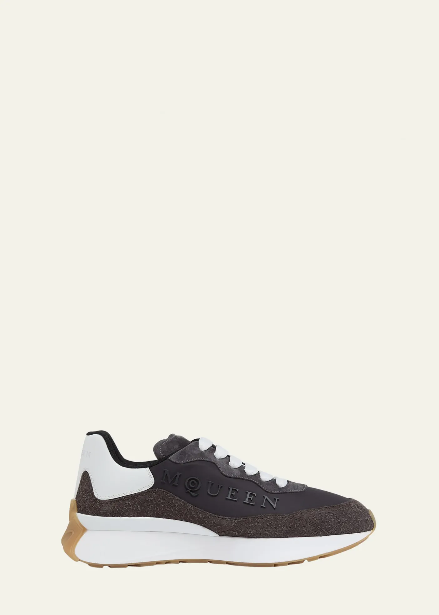 McQueenMen's Sprint Suede & Leather Runner Sneakers