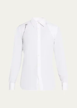 McQueenMen's T-Chain Harness Sport Shirt