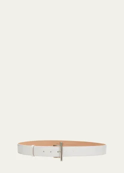McQueenT-Bar Skinny Leather Belt