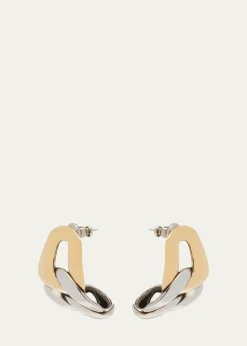 McQueenTwo-Tone Chain Earrings