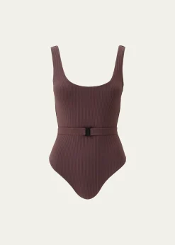 Melissa OdabashRio Belted One-Piece Swimsuit