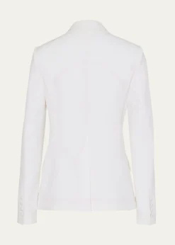 MillyAvery Single-Button Cady Blazer