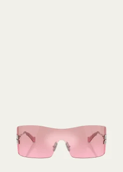 Miu Miu144MM Shield Sunglasses