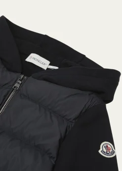 Moncler Boy's Combo Puffer Jacket, Size 4-6