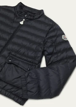 Moncler Girl's Lans Quilted Down Jacket, Size 4-6