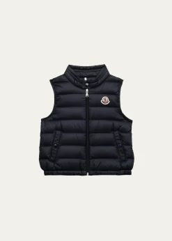 MonclerBoy's Amaury Puffer Vest, Size 6M-3