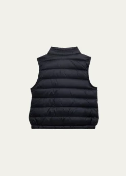 MonclerBoy's Amaury Puffer Vest, Size 6M-3