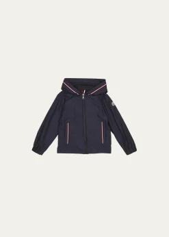 MonclerBoy's Granduc Tricolor Trim Jacket, Size 4-6