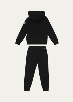 MonclerBoy's Logo Sweatshirt and Joggers Set, Size 4-6