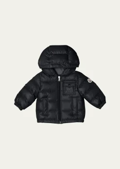 MonclerBoy's Mesles Hooded Down Jacket, Size 6M-3