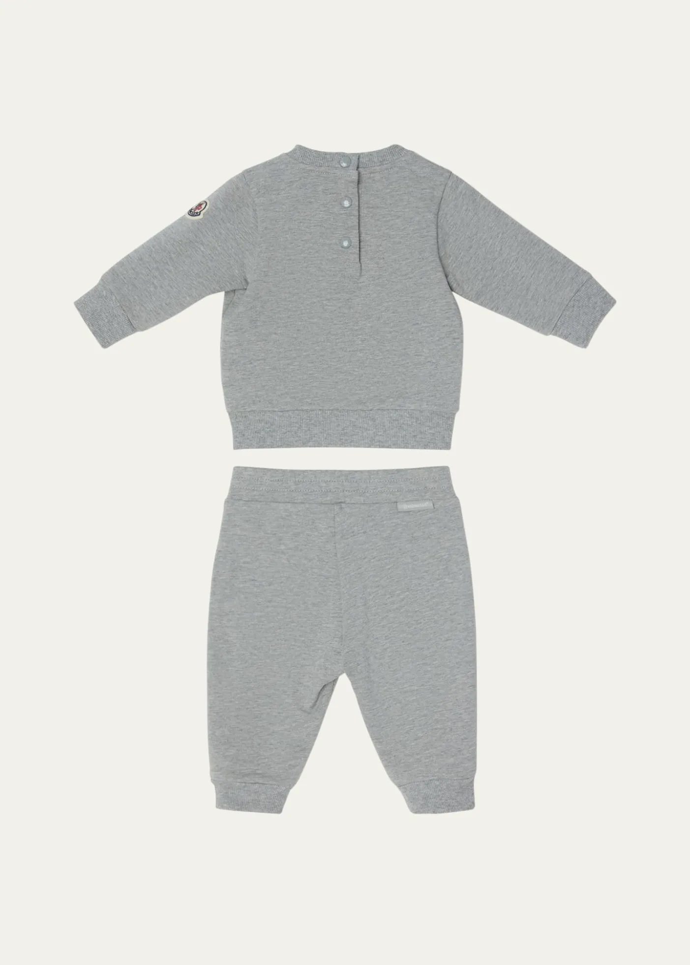 MonclerBoy's Teddy Bear Logo Sweatshirt & Sweatpants, Size 6M-3