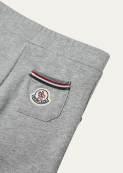 MonclerBoy's Two-Piece Tri-Stripe Hoodie & Sweatpants Set, Size 6M-3
